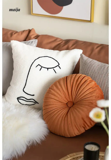 MISTYWOOD Black and White Decorative Pillow Sleeve from MISTYWOOD