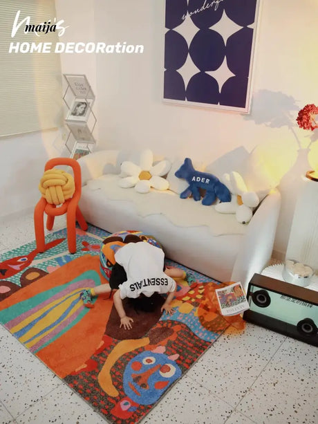 TIPTOE Pai Hua Le Rug from TIPTOE