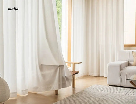 Kanna Gauze Japanese Curtain from CANARY