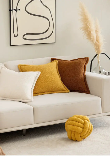 MISTYWOOD Milk Tea Pillow with Floral Pillowcase from MISTYWOOD