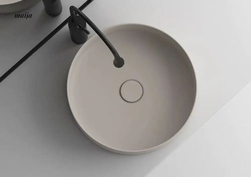 Ultra Thin Bathroom Countertop Basin from maija