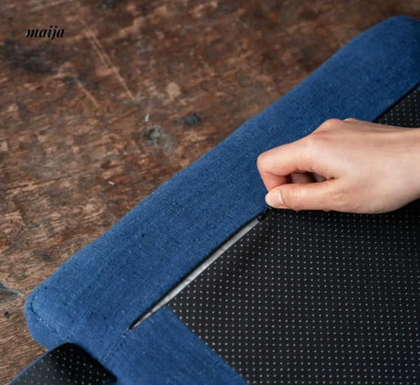 MUMO Ava Square Cotton Seat Pillow from MUMO