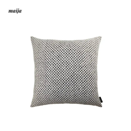 HOUSE OF YINN Luxury Polka Dot Wool Pillow Cushion from MOSE