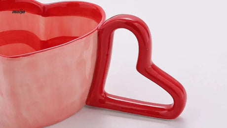Love Heart Coffee Cup from Luguchuan