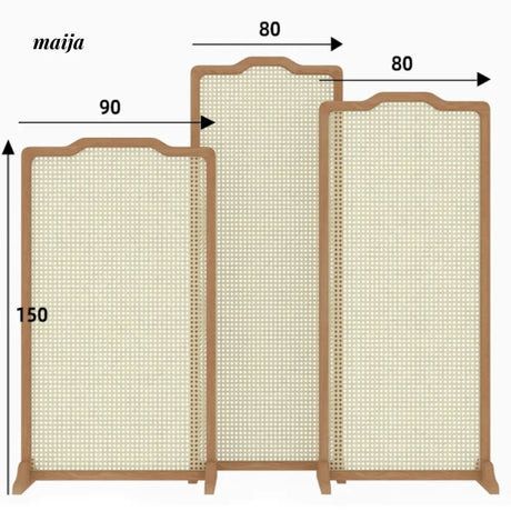 HARUNO Ginny Rattan Partition Wall from HARUNO