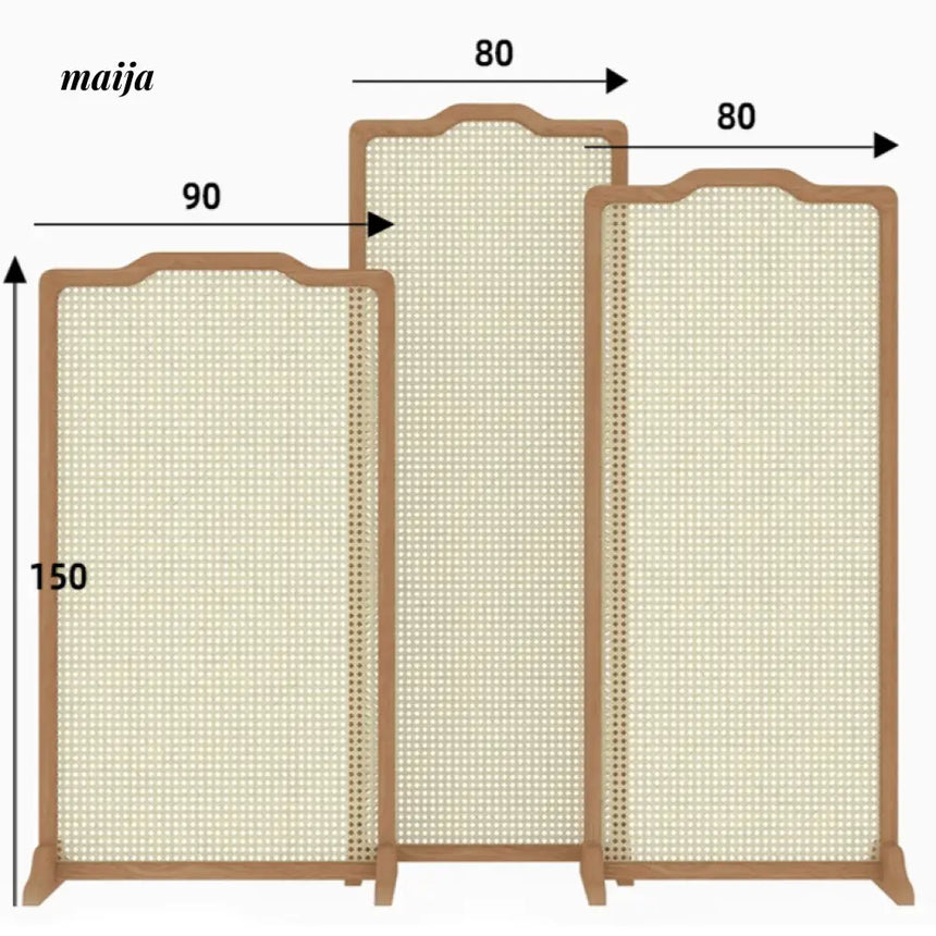 HARUNO Ginny Rattan Partition Wall from HARUNO
