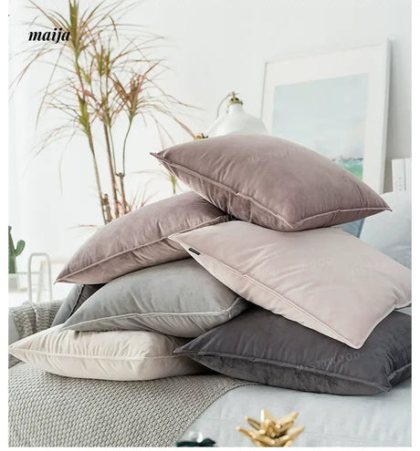 MISTYWOOD Orange Swan Light Luxury Pillow from MISTYWOOD