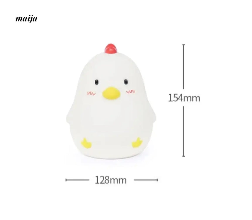 MUID Squeezy Baby Chicken Night Lamp from maija