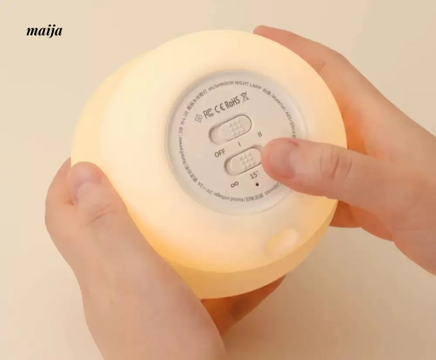 MUID Squeezy Mushroom Head Night Lamp