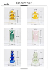 Femme Double Wall Stained Glass Vase from maija
