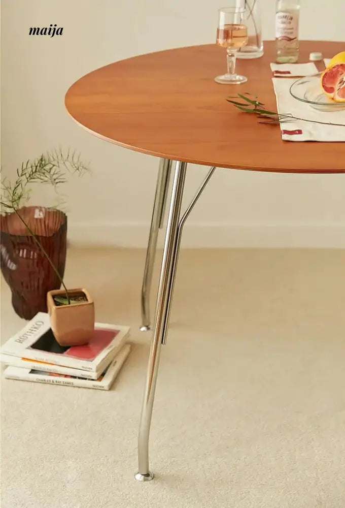 MOODSTORM Lydia Simple Iron Dining Table from Kaiyashi
