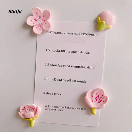 Cherry Blossom Fridge Magnet from MODENG