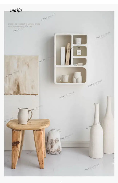 LIVINGPLUS Geometric Rectangular Hanging Storage Cabinet from MOSE