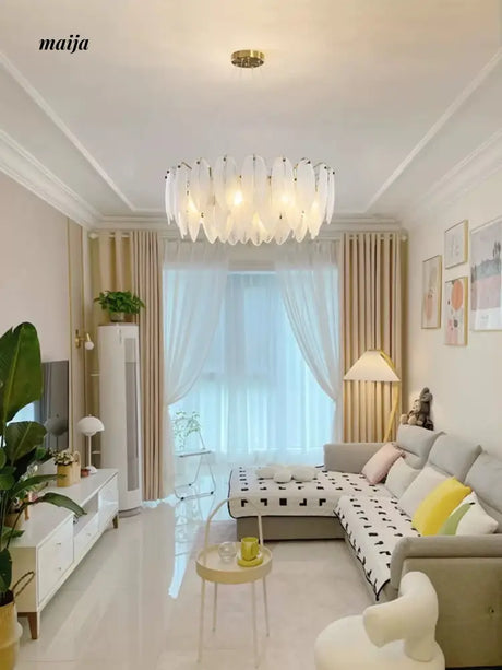 GVG Birds of a Feather Crystal Pendant Ceiling Lamp from GVG