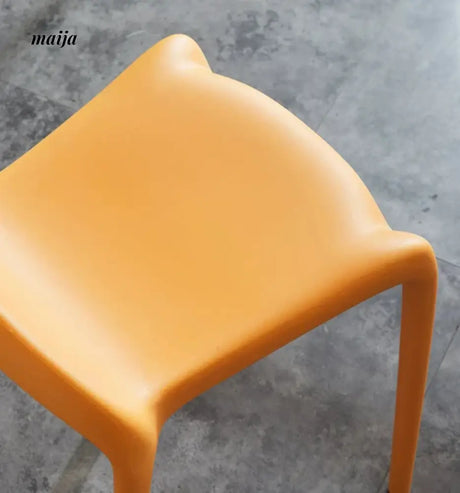 (Set of 2) Low Backrest Pastel Colour Dining Chair from Yishengtao