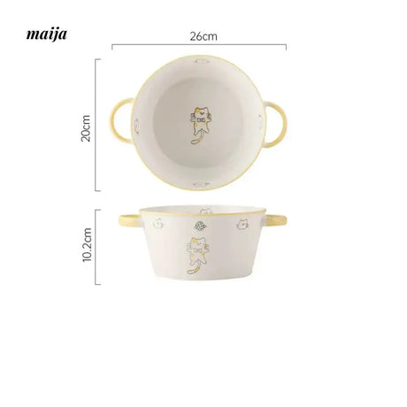 MOSE Orange Meow Bowl from MOSE
