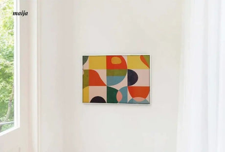 COLOURHUNTER Geometric Color Block Decorative Painting from maija