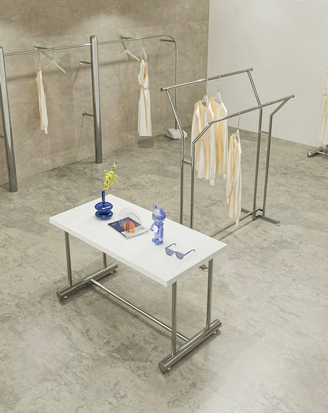 SM Leo Stainless Steel Accessory Display Stand from SM
