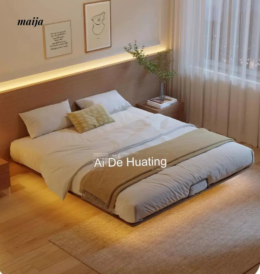 Curtis Solid Wood Platform Bed from AI
