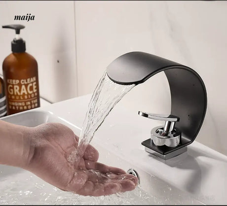 C Shaped Waterfall Faucet from Kaiyashi
