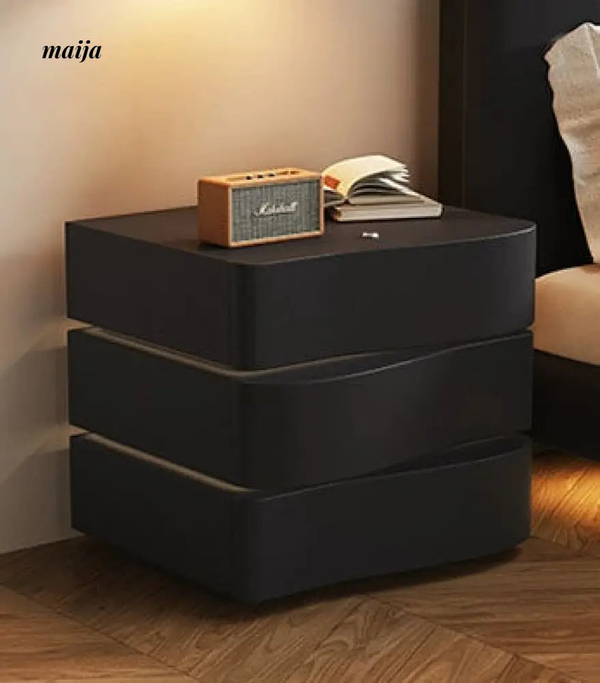 Maddie Solid Wood Bedside Table from maija
