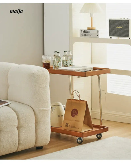 MIKA Retro Movable Storage Side Table from MIKA