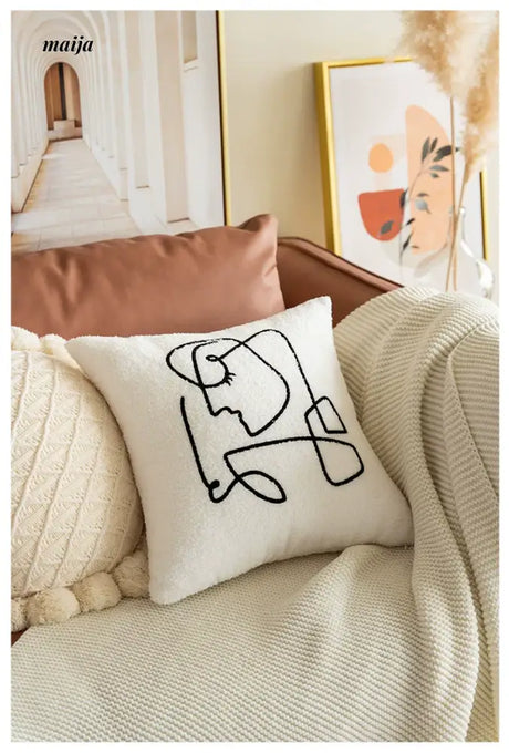 MISTYWOOD High-Grade Abstract Pillow Sleeve from MISTYWOOD