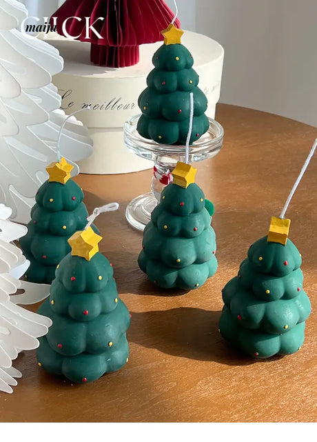 CLICK 3D Snowman Candle for Festive Decor from CLICK