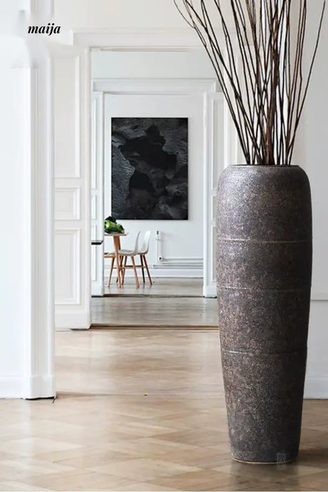 JOTO Retro Ceramic Large Vase Living Room Hotel Decoration from JOTO