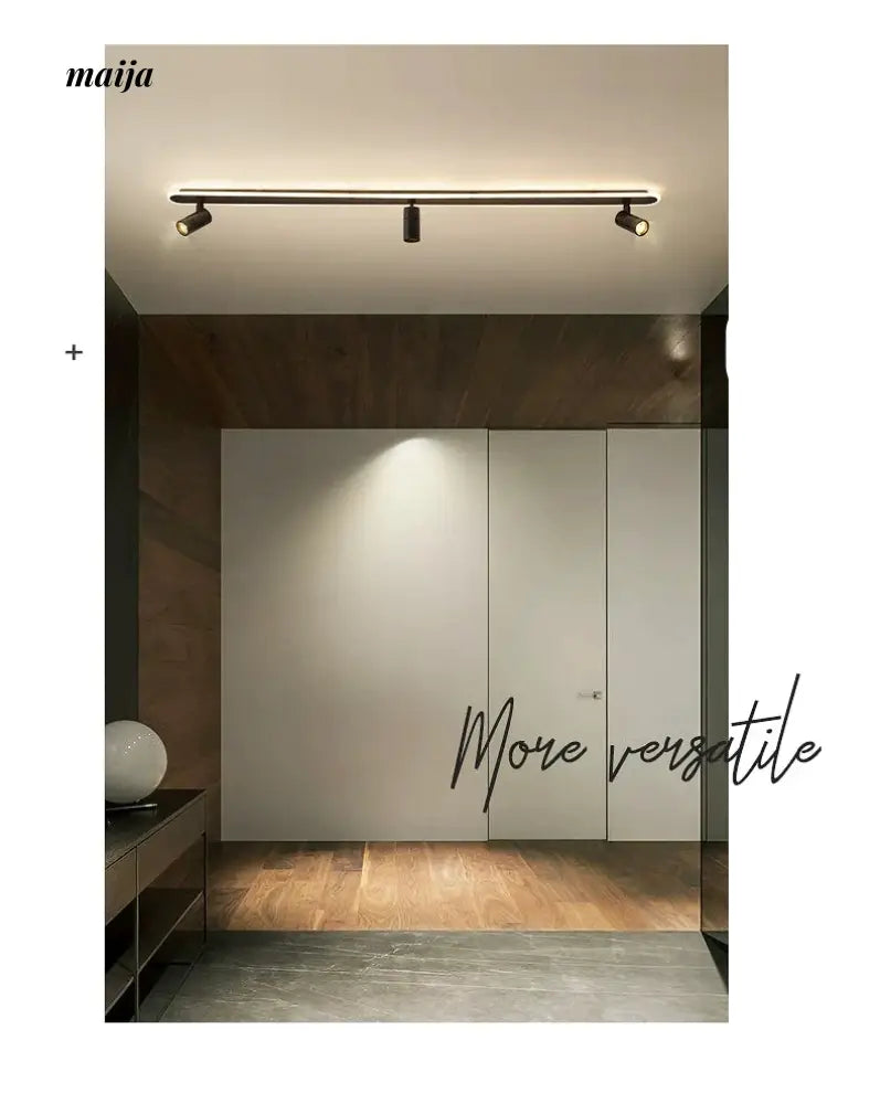 Toulon Long Bar LED Ceiling Light from maija