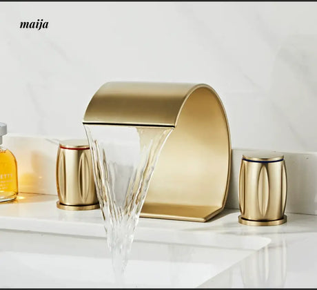 Crescent Waterfall Faucet from Kaiyashi