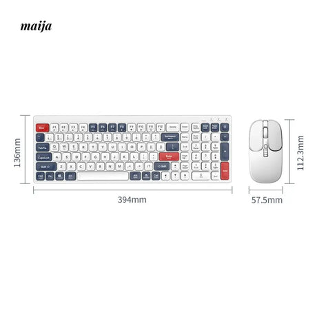 Contrast Wireless Keyboard and Mouse Set from maija