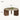 Jeremy Solid Wood Travertine Coffee Table from maija