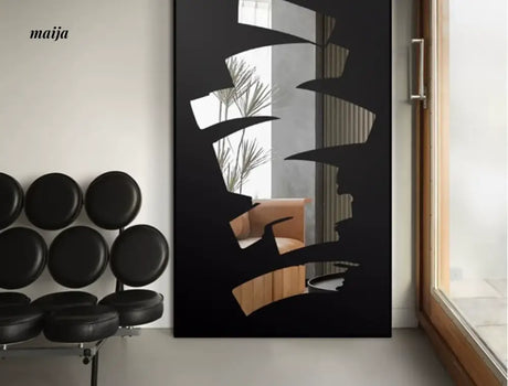 DONGGUAN Creative Modern Floor Mirror for Bedroom Light Luxury Decorations from DONGGUAN