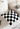 MISTYWOOD Black and White Grid Pattern Pillow from MISTYWOOD