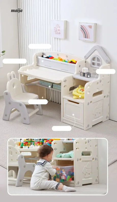 MIGOBEAR Kindergarten Children Learning Desk and Chair MGX-ETZ001 from maija