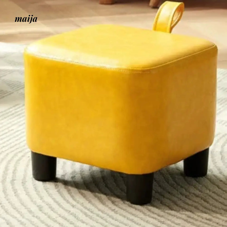 LINSYKIDS Sugar Cube Leather Baby Stool from LINSY KIDS