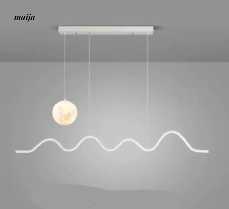 GVG Moon and Mountain Ceiling Lamp from Kaiyashi