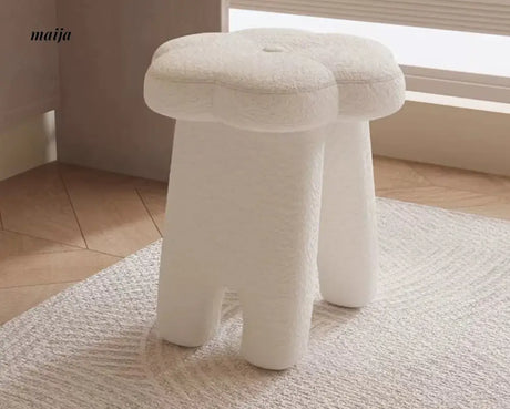 White Flower Dressing Stool from Kaiyashi