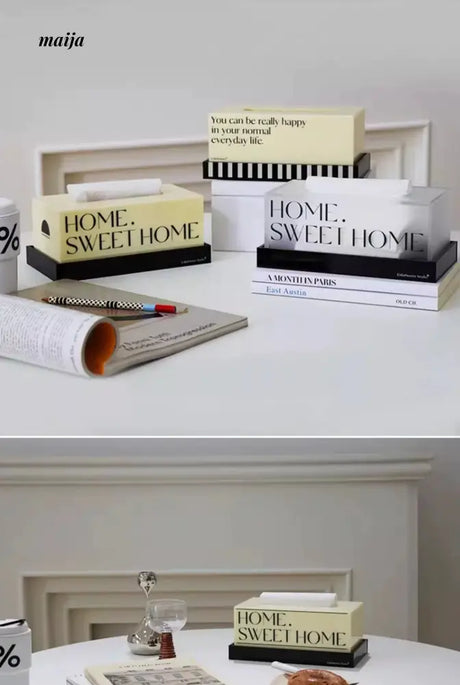COLOURHUNTER Acrylic Tissue Box from maija