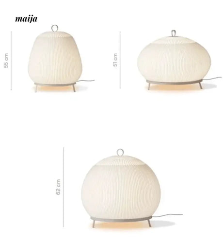 Bird Cage Round Table Lamp from maija