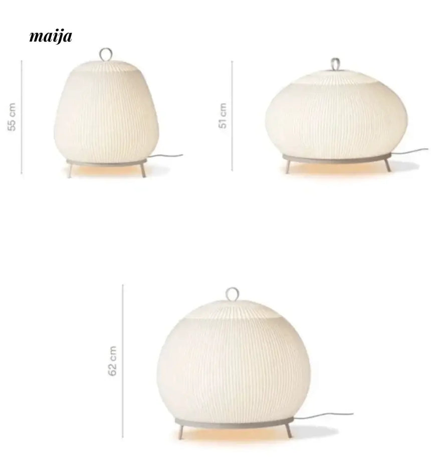 Bird Cage Round Table Lamp from maija