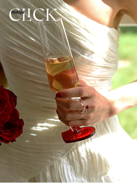 CLICK Cupid Champagne Goblet for Weddings or Gifts from CLICK