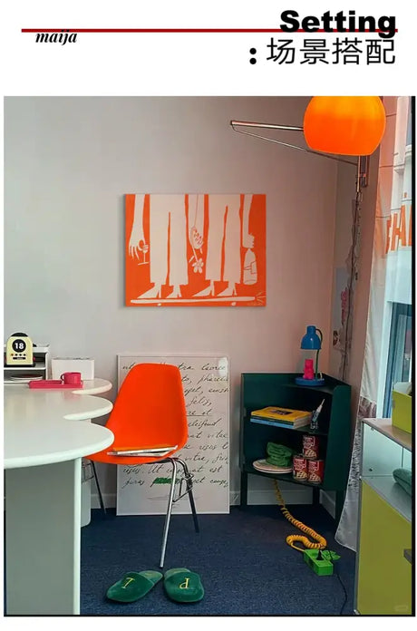 Orange Replica Print from maija