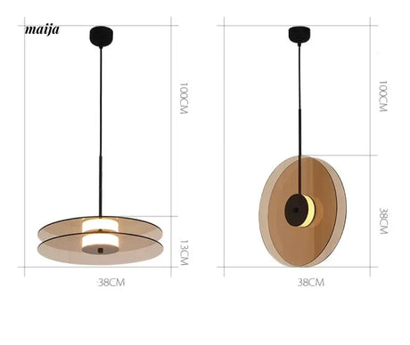 Flying Disk Ceiling Light from maija