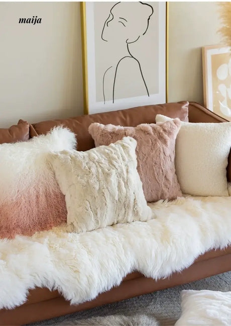 MISTYWOOD Plush Pillow with Modern Pillowcase from MISTYWOOD