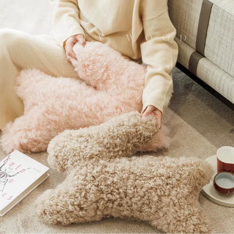 MISTYWOOD Woolen Plush Doll Pillow from MISTYWOOD