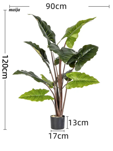 Artificial Rainbow Taro Plant from maija