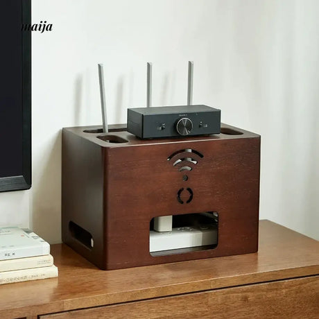 KIMACHI Wooden Router Storage Box from KIMACHI