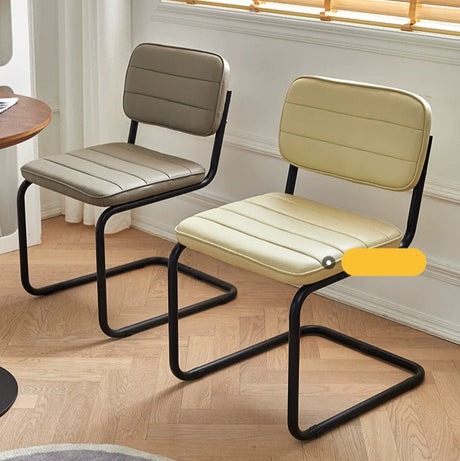 LAZYSPACE Olivia Light Luxury Leather Chair from LAZYSPACE